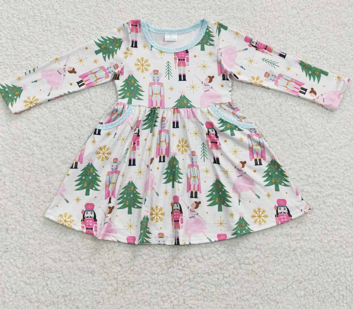 Nutcracker Christmas Twirl Dress